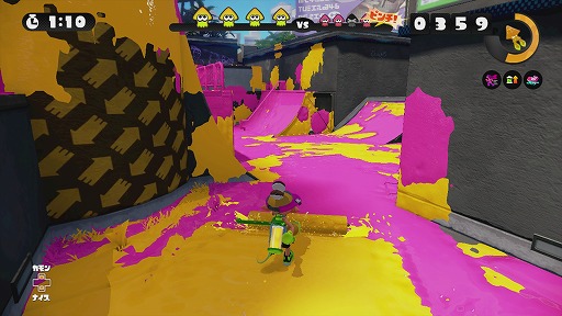 画像ギャラリー No.005のサムネイル画像 / 任天堂のWii U専用タイトル「Splatoon(スプラトゥーン)」の製品版をレビュー。中毒性の高い4vs.4の「ナワバリバトル」を,いつでも気軽に楽しもう