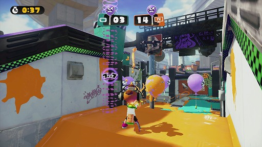 画像ギャラリー No.031のサムネイル画像 / 任天堂のWii U専用タイトル「Splatoon(スプラトゥーン)」の製品版をレビュー。中毒性の高い4vs.4の「ナワバリバトル」を,いつでも気軽に楽しもう