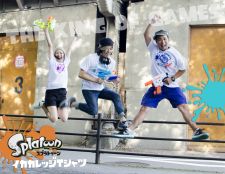 画像ギャラリー No.010のサムネイル画像 / 「スプラトゥーン」のイカVS.タコを表現したTシャツが発売