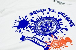 画像ギャラリー No.017のサムネイル画像 / 「スプラトゥーン」のイカVS.タコを表現したTシャツが発売