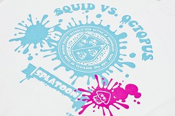 画像ギャラリー No.019のサムネイル画像 / 「スプラトゥーン」のイカVS.タコを表現したTシャツが発売