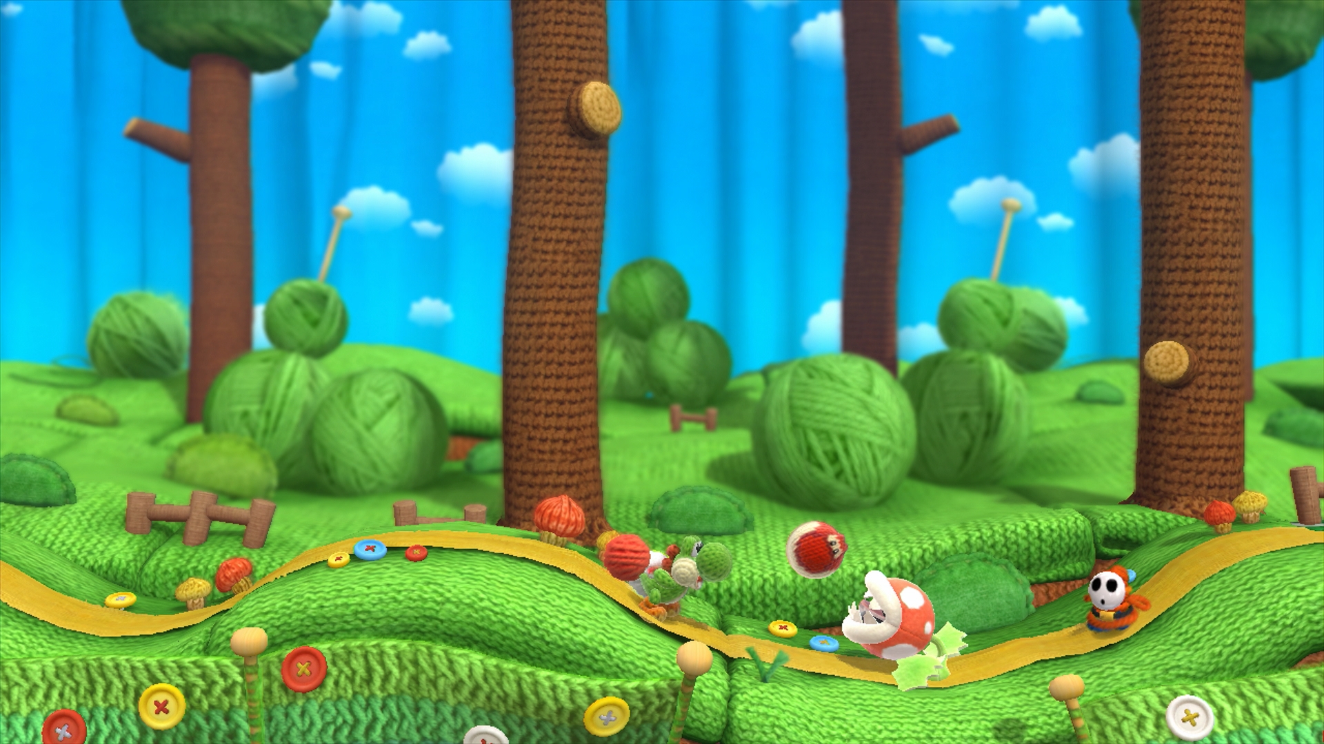 画像集 013 14 15年発売予定のwii U Yoshi S Woolly World では