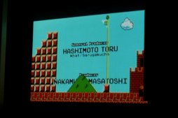 画像ギャラリー No.026のサムネイル画像 / マリオの誕生日に開催された「スーパマリオ30祭」をレポート。生みの親である宮本 茂氏,手塚卓志氏,近藤浩治氏がゲストともに30周年を祝福