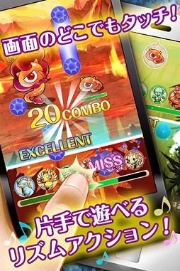 画像集#005のサムネイル/リズムRPG「ヴァリアスモンスターズ」,Android版の事前登録がスタート