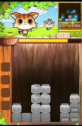 画像集#008のサムネイル/思考するもよし,直感で挑むもよし。Android向け落ちものパズル「ねこねこフルーツ♪」を紹介する「(ほぼ)日刊スマホゲーム通信」第582回