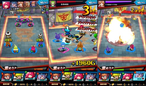 画像ギャラリー No.001のサムネイル画像 / 「激突!ブレイク学園」爆発時に大ダメージを与える爆弾などの“ギミック”実装