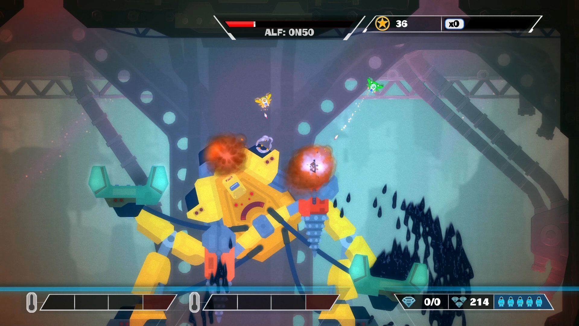 画像集 008 全方位型シューティング Pixeljunk Shooter Ultimate の配信がスタート 4gamer Net