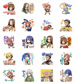 ���������꡼ No.001�Υ���ͥ������ / ���Ի׵Ĥι���������פΥ���饯����ã��LINE������פ��о�