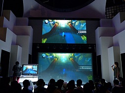 画像集#002のサムネイル/「ソニック バースデーパーティー2014」が東京ジョイポリスで開催。最新作「ソニックトゥーン」の話題も飛び出したイベントの模様をレポート