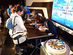 画像集#022のサムネイル/「ソニック バースデーパーティー2014」が東京ジョイポリスで開催。最新作「ソニックトゥーン」の話題も飛び出したイベントの模様をレポート