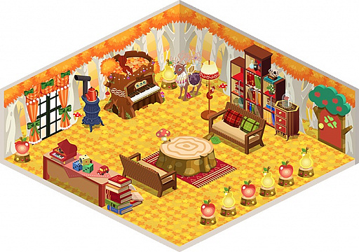 画像ギャラリー No.003のサムネイル画像 / 「トムとジェリー ざくざくトレジャー」で紅葉狩りイベントが開催に