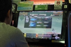 画像集#016のサムネイル/アーケードTCG「BASEBALL HEROES 2014」のロケテストが本日開始。100人を超えるファンが集まった会場の模様を,新要素の概要と共にお届け