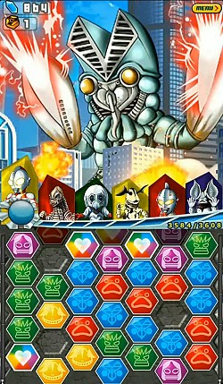 画像集#004のサムネイル/「ウルトラマン パズル魂」事前登録開始。ウルトラマン達がパズルでバトル