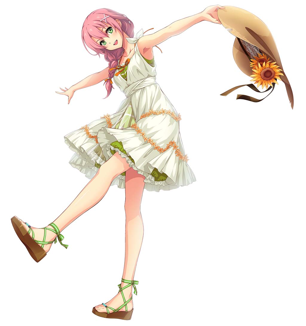 画像ギャラリー No.002 | 「英雄伝説 暁の軌跡」，ワンピース姿の