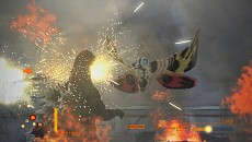 画像集#009のサムネイル/PS3版「ゴジラ-GODZILLA-」，敵怪獣の情報が公開。ビオランテの触手，モスラの鱗粉，ジェットジャガーの格闘攻撃がゴジラを襲う