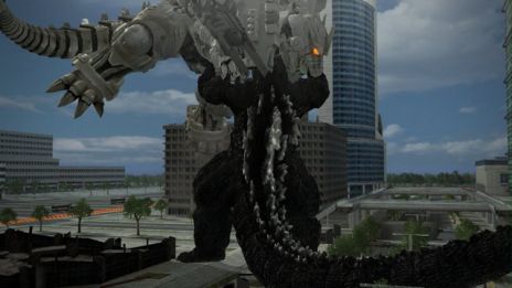 画像集#007のサムネイル/PS3「ゴジラ-GODZILLA-」,エネルギー吸収によって起きるゴジラの進化に関する情報が公開。新たな敵「デストロイア」「スーパーメカゴジラ」の姿も