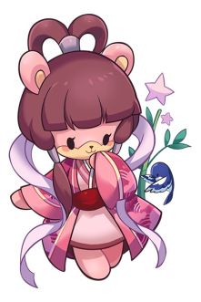 画像ギャラリー No.010のサムネイル画像 / 「コックマのパズルレストラン」七夕にちなんだ「織姫クマ」の無料配布を開始