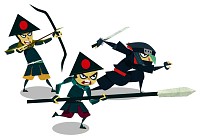 画像集#002のサムネイル/「我が城に敵なし」今夏配信。武将を育て城を攻めるタワーディフェンスゲーム