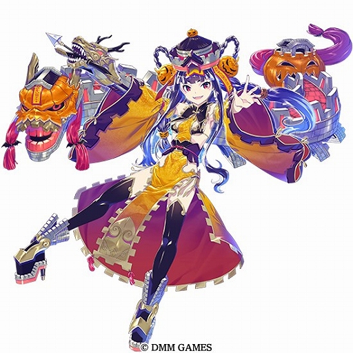 画像ギャラリー No.002のサムネイル画像 / 「御城プロジェクト:RE」,ハロウィン衣装の城娘たちが登場する「ハロウィンキャンペーン」が本日開催