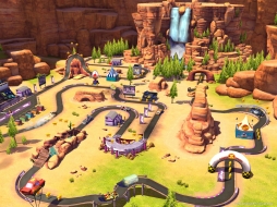 画像集#060のサムネイル/ゲームロフトの新作レースゲーム「アスファルト:Overdrive」と「カーズ〜走れ!マックィーン〜」を紹介