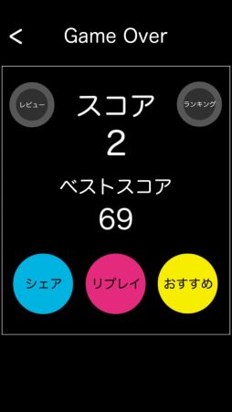 画像集#005のサムネイル/落ちてくるボールと同じ色をぶつけて消していくパズルゲーム「Falls」が配信