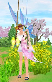 画像ギャラリー No.002のサムネイル画像 / 「釣天使」の桜イベントが開催中。集めた「桜花びら」で限定アイテムを作ろう