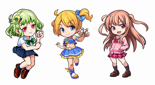 画像ギャラリー No.002のサムネイル画像 / 「ぼくらの甲子園！ポケット」，女の子だらけのオールスター合宿イベントを開催