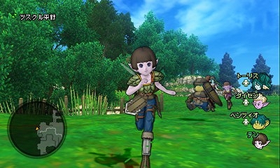 3ds ドラゴンクエストx オンライン の操作に関する情報が公開 操作画面を使いこなして楽しく冒険しよう