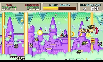 画像集#003のサムネイル/「3D ファンタジーゾーンIIダブル」追加プレイヤー機体の出現方法を一挙公開