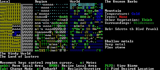 ������#002�Υ���ͥ���/�������饤��Ȣ���������Dwarf Fortress�פ�2ǯ�֤�˥С�����󥢥åס�Ver.0.40.01�Ǥϥ����������ӥ塼ɽ�����ץ��Stonesense�פ����Τ�ͻ��