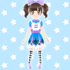 画像ギャラリー No.006のサムネイル画像 / 「12歳。」で親友のプロフ,「ドーリィ♪カノン」で衣装が手に入るQRコードが公開に