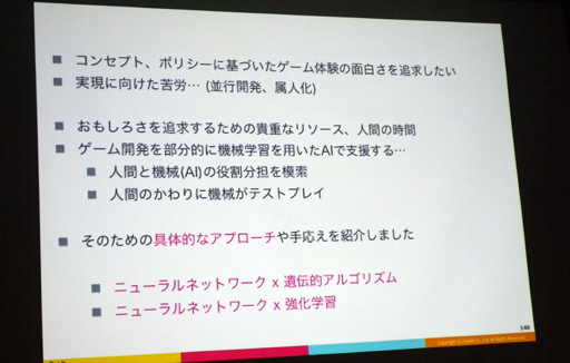꡼ No.024Υͥ / CEDEC 2016ϲ̤AIRPG򥯥ꥢǤΤ AIˤƥȥץ쥤ǥΥƥ뵻ѤȤ