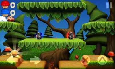 画像集#006のサムネイル/アクションゲーム「マフィンナイト for auスマートパス」の配信が本日スタート