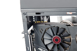 画像ギャラリー No.009のサムネイル画像 / 【PR】低負荷時にファン回転の止まるGTX 980カード「STRIX-GTX980-DC2OC-4GD5」を使って,超絶静かな小型ゲームPCを自作してみた