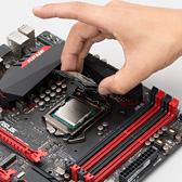 画像ギャラリー No.026のサムネイル画像 / 【PR】低負荷時にファン回転の止まるGTX 980カード「STRIX-GTX980-DC2OC-4GD5」を使って,超絶静かな小型ゲームPCを自作してみた