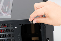 画像ギャラリー No.045のサムネイル画像 / 【PR】低負荷時にファン回転の止まるGTX 980カード「STRIX-GTX980-DC2OC-4GD5」を使って,超絶静かな小型ゲームPCを自作してみた