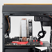 画像ギャラリー No.057のサムネイル画像 / 【PR】低負荷時にファン回転の止まるGTX 980カード「STRIX-GTX980-DC2OC-4GD5」を使って,超絶静かな小型ゲームPCを自作してみた