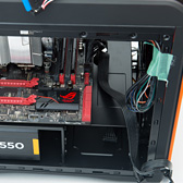 画像ギャラリー No.060のサムネイル画像 / 【PR】低負荷時にファン回転の止まるGTX 980カード「STRIX-GTX980-DC2OC-4GD5」を使って,超絶静かな小型ゲームPCを自作してみた