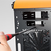 画像ギャラリー No.067のサムネイル画像 / 【PR】低負荷時にファン回転の止まるGTX 980カード「STRIX-GTX980-DC2OC-4GD5」を使って,超絶静かな小型ゲームPCを自作してみた