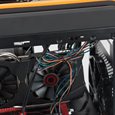 画像ギャラリー No.079のサムネイル画像 / 【PR】低負荷時にファン回転の止まるGTX 980カード「STRIX-GTX980-DC2OC-4GD5」を使って,超絶静かな小型ゲームPCを自作してみた