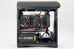 画像ギャラリー No.082のサムネイル画像 / 【PR】低負荷時にファン回転の止まるGTX 980カード「STRIX-GTX980-DC2OC-4GD5」を使って,超絶静かな小型ゲームPCを自作してみた
