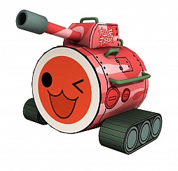 画像ギャラリー No.003のサムネイル画像 / 「しんぐんデストロ〜イ!」で「太鼓の達人」とのコラボイベント第2弾が開催中