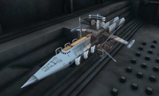 画像ギャラリー No.004のサムネイル画像 / 「天空のクラフトフリート」のメインストーリー第二部11章が追加。新たな飛行艇が登場