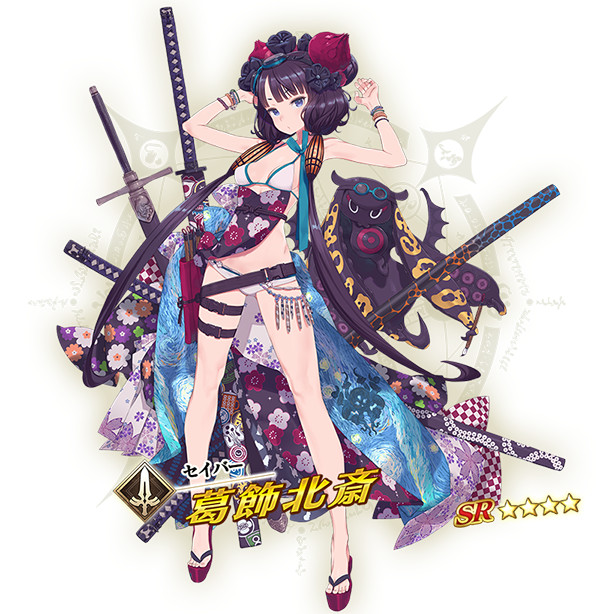 画像ギャラリー No.004 | 「Fate/Grand Order」，水着姿の葛飾北斎が