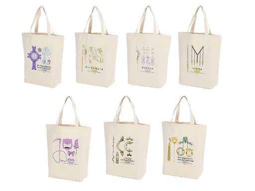 画像ギャラリー No.001のサムネイル画像 / 「FGO -絶対魔獣戦線バビロニア-」トートバッグ7種が発売決定