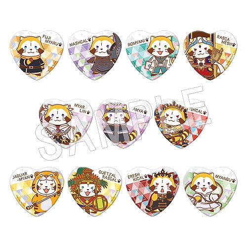 画像ギャラリー No.002のサムネイル画像 / 「FGO -絶対魔獣戦線バビロニア-」と“あらいぐまラスカル”のコラボグッズ新商品6点が9月に発売