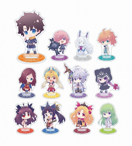 Fate Grand Order 絶対魔獣戦線バビロニア のちびキャライラストをデザインしたグッズが登場