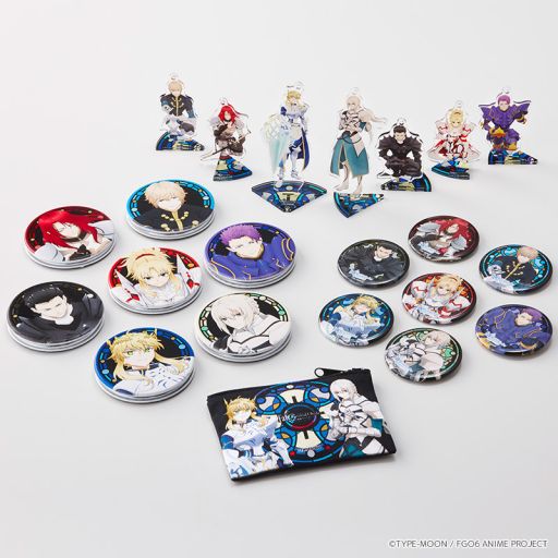 画像ギャラリー No.003のサムネイル画像 / 「劇場版 Fate/Grand Order -神聖円卓領域キャメロット-」のTカードが登場。オリジナルグッズの販売も