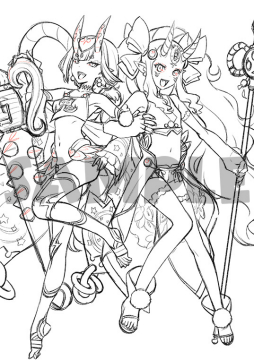 ���������꡼ No.010�Υ���ͥ������ / OVA��Fate/Grand Carnival��Season1��2��Ϣư������ŵ�Ȥʤ륯�å���󥫥С��Υǥ����󤬸���