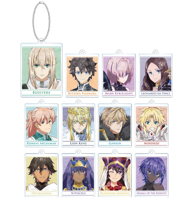 本庄雷太展 FGO編2 限定 アクリルキーホルダー 紫式部 4種 本庄雷太展